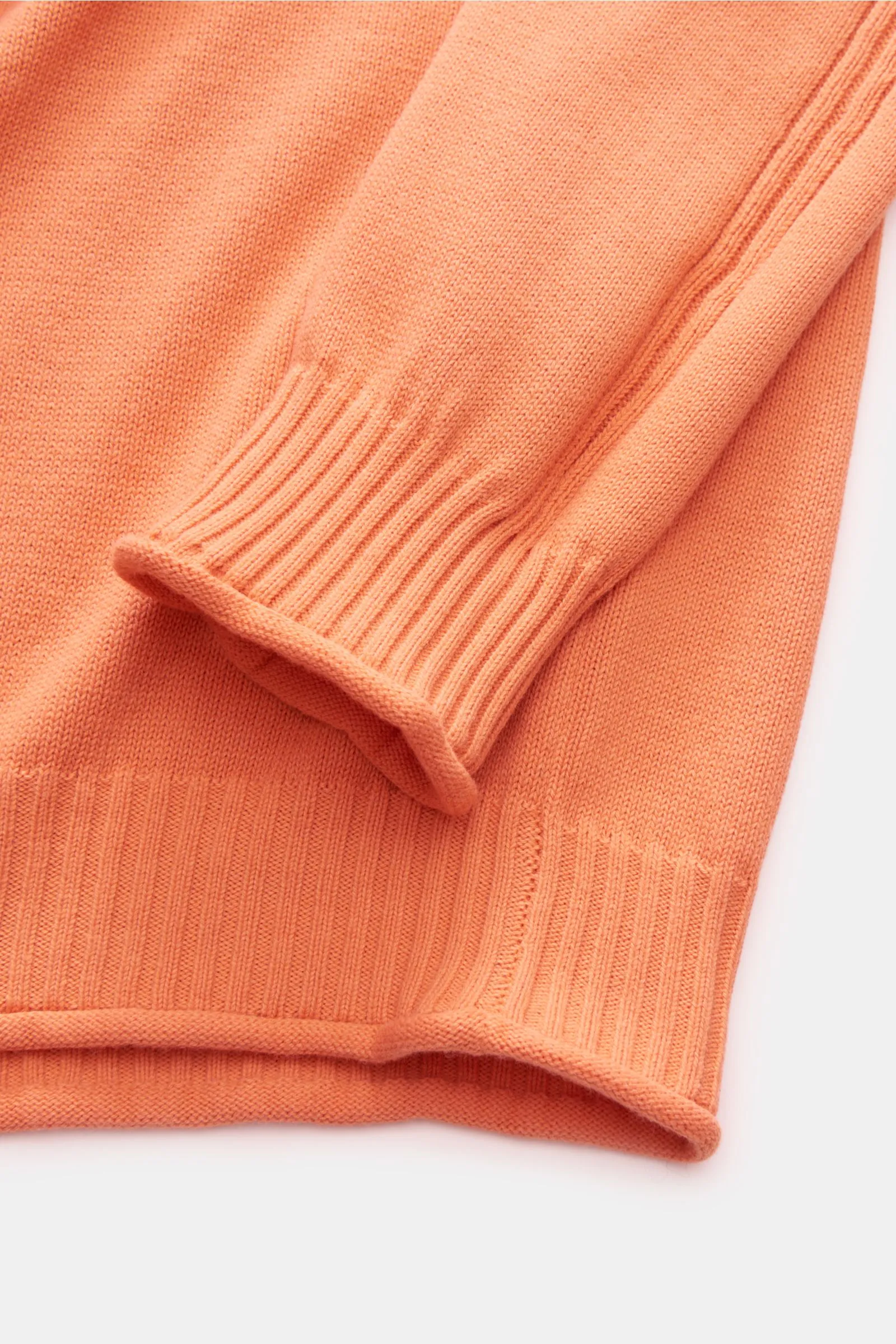 04651/ A TRIP IN A BAG hooded jumper 'Foggy Hoodie' orange