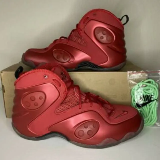 2013 nike penny zoom rookie varsity red size 8.5 472688-601 jordan foamposite