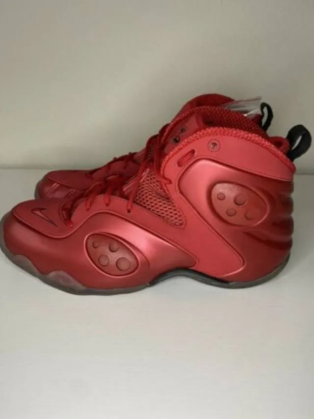 2013 nike penny zoom rookie varsity red size 8.5 472688-601 jordan foamposite