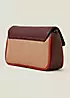 Accessorize Burgundy Colourblock Faux Leather Cross-Body Bag