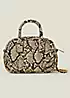 Accessorize Darks Multi Mini Faux Snakeskin Cross-Body Bag