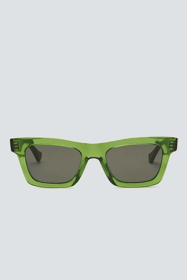 Acetate Krakow Sunglasses - Green