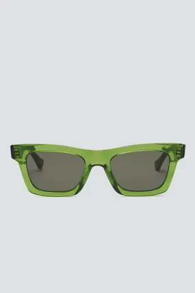 Acetate Krakow Sunglasses - Green