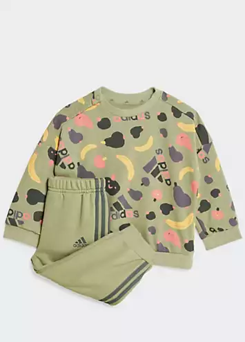 adidas Performance Kids Logo Print Tracksuit