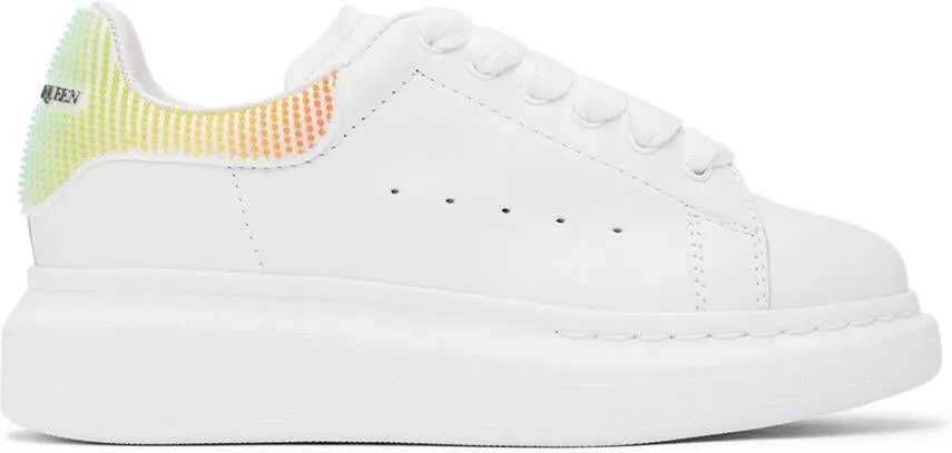 Alexander McQueen Kids White Oversized Sneakers