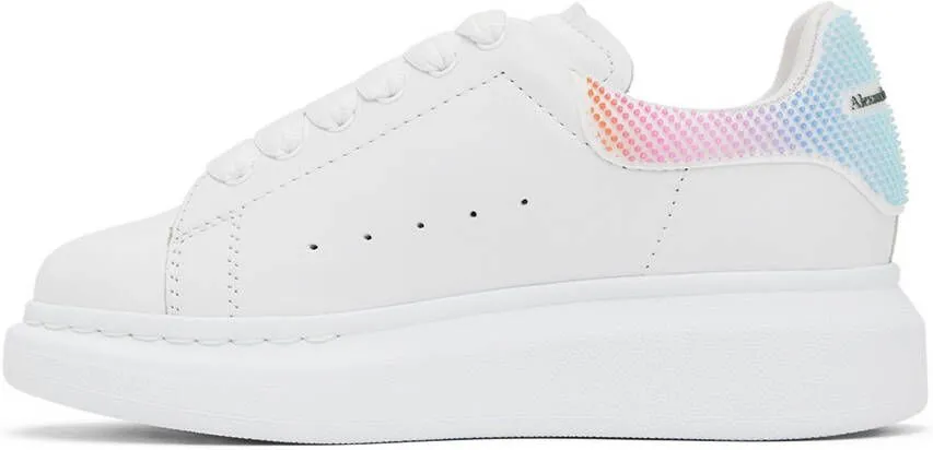 Alexander McQueen Kids White Oversized Sneakers