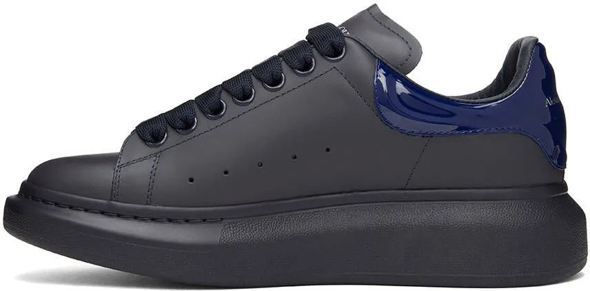 Alexander McQueen Navy Oversized Sneakers