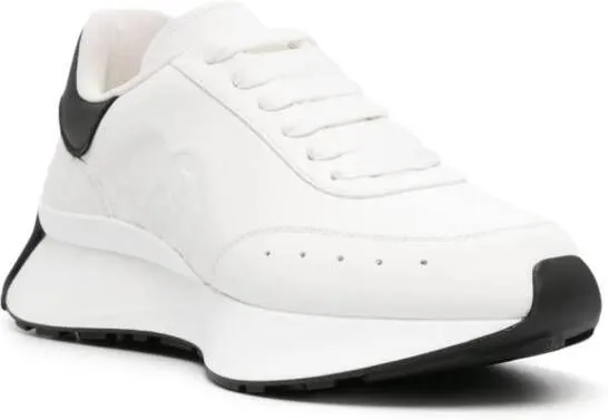 Alexander McQueen Sprint Runner leather sneakers White