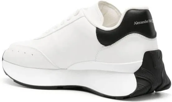 Alexander McQueen Sprint Runner leather sneakers White