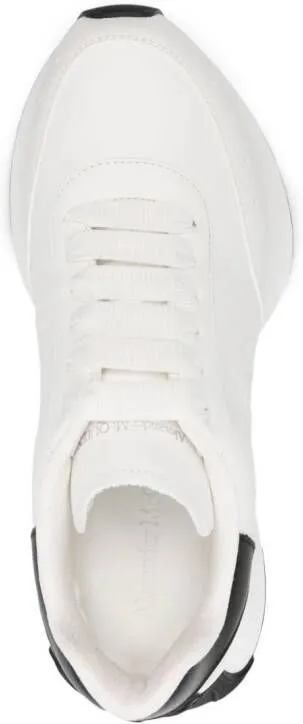 Alexander McQueen Sprint Runner leather sneakers White