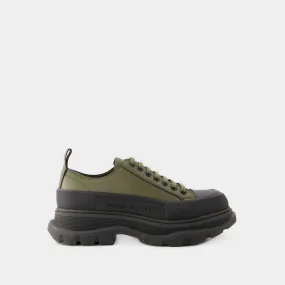 Alexander McQueen  Tread Slick Sneakers - Alexander Mcqueen - Canvas - Khaki