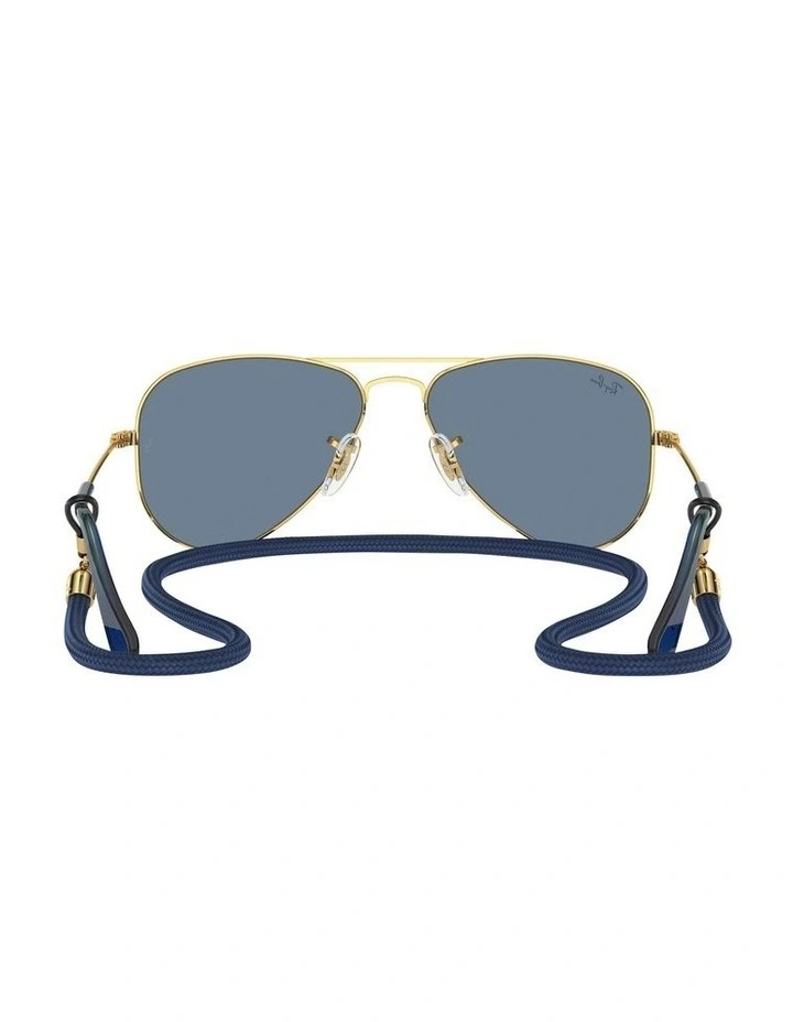 Aviator Sunglasses in Gold