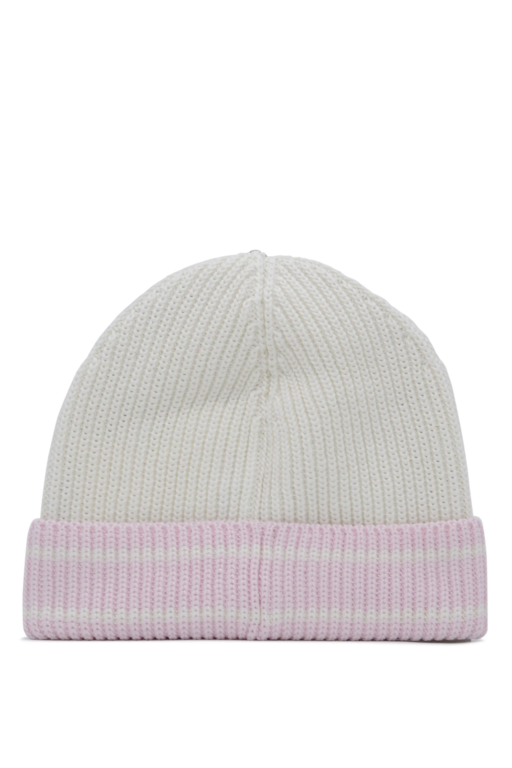 Baby Contrast Fold Hat White