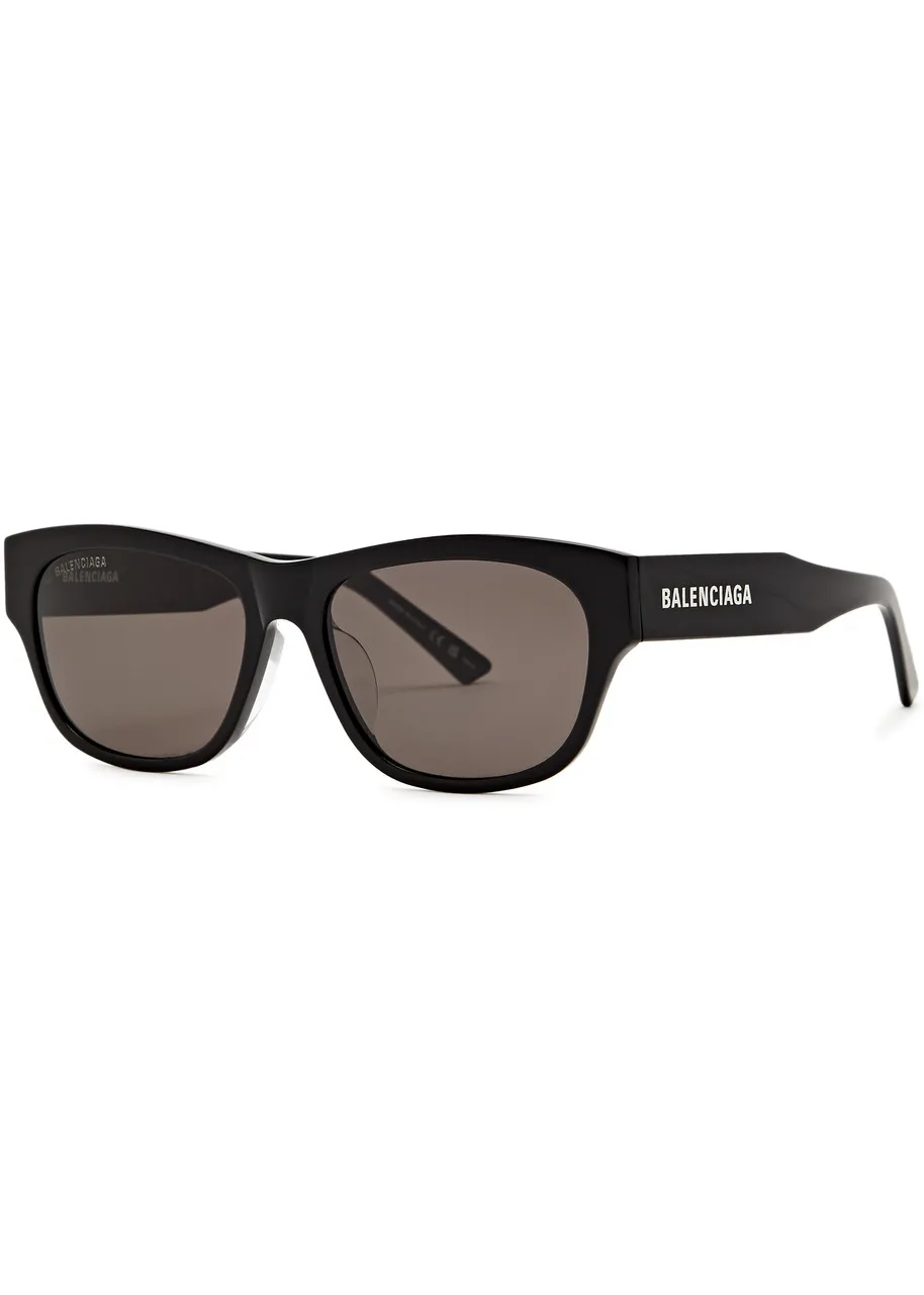 BALENCIAGA Rectangle-frame sunglasses -                         -                     -                