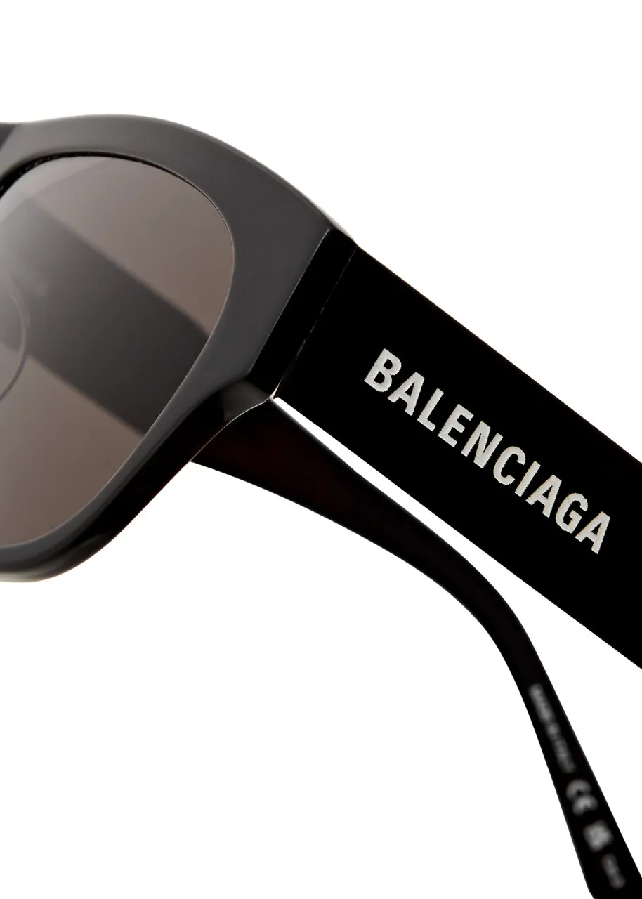 BALENCIAGA Rectangle-frame sunglasses -                         -                     -                