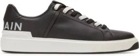 Balmain B-Court leather sneakers Black