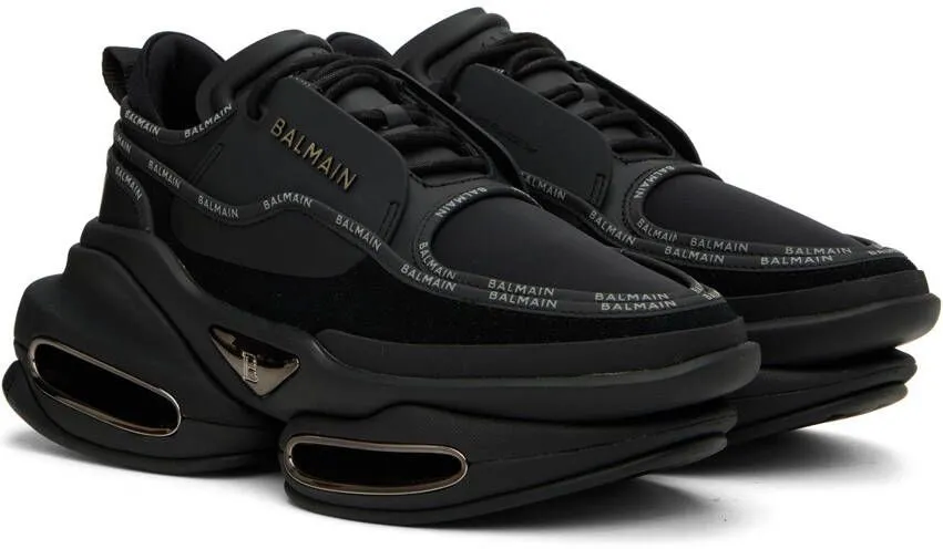 Balmain Black B-Bold Sneakers