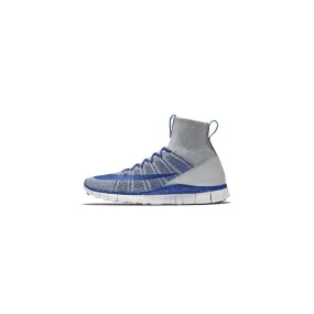 Baskets Nike Free Flyknit Mercurial Superfly - 805554-003 - Bleu - Homme