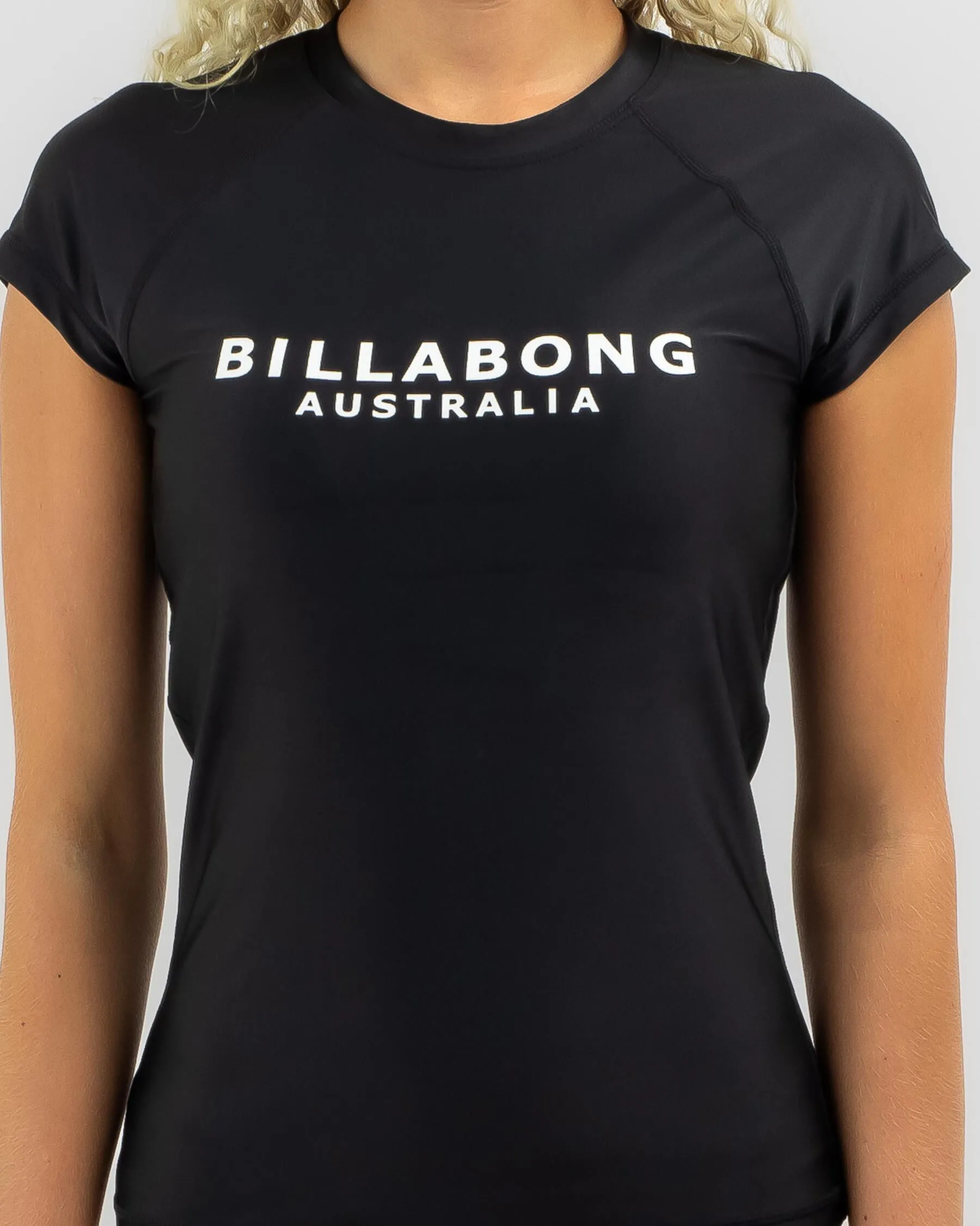 Billabong Society Short Sleeve Rash Vest