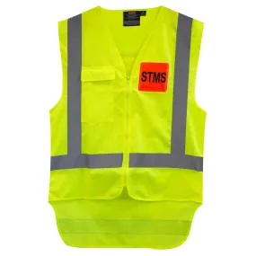 Bison Vest Stms Ttmc-w17 Polyester Yellow (stms)