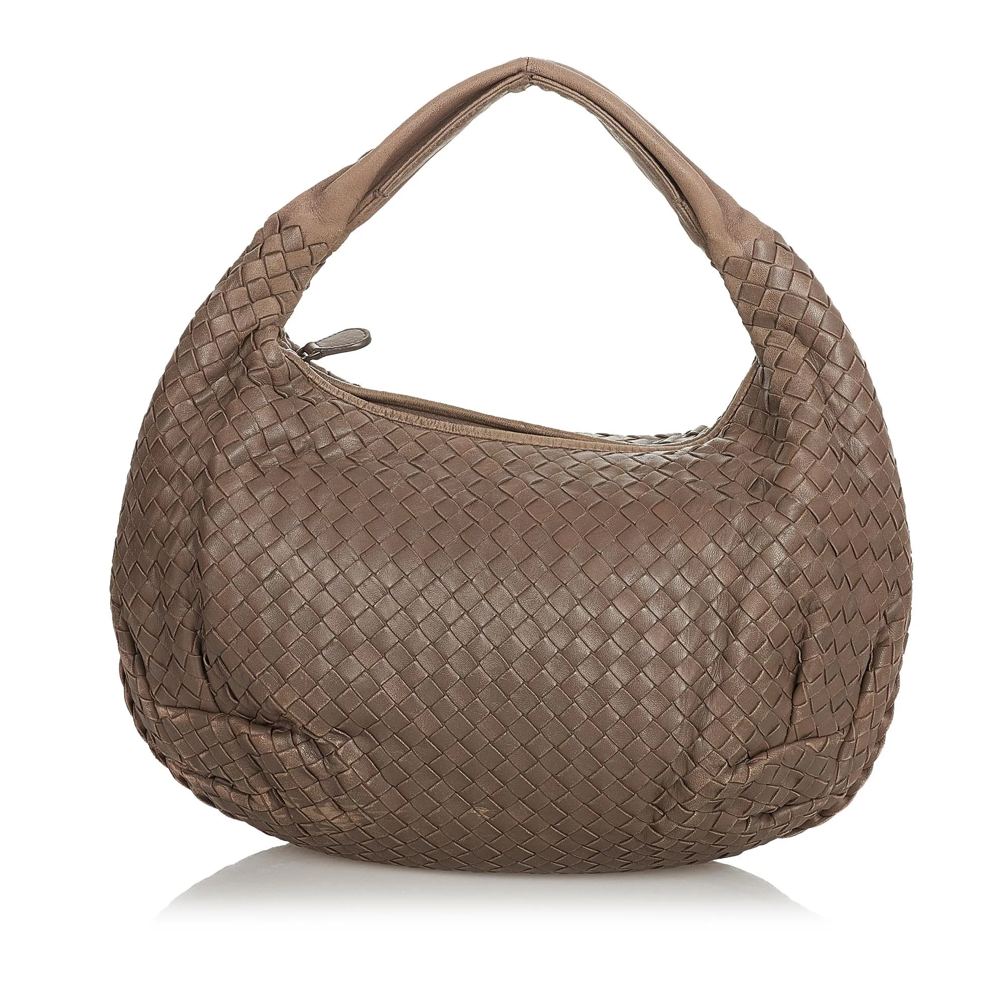 Bottega Veneta Intrecciato Leather Hobo Bag