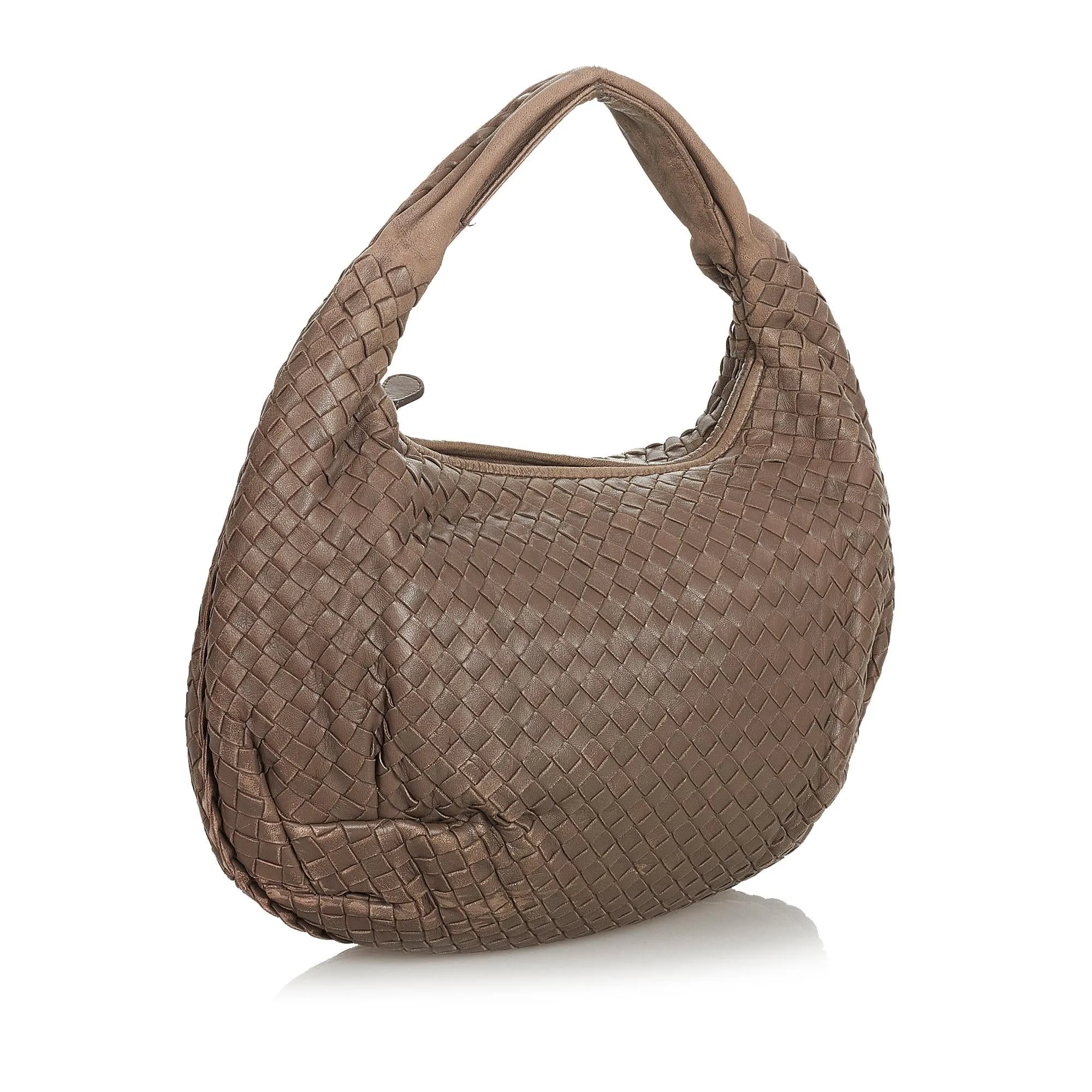 Bottega Veneta Intrecciato Leather Hobo Bag