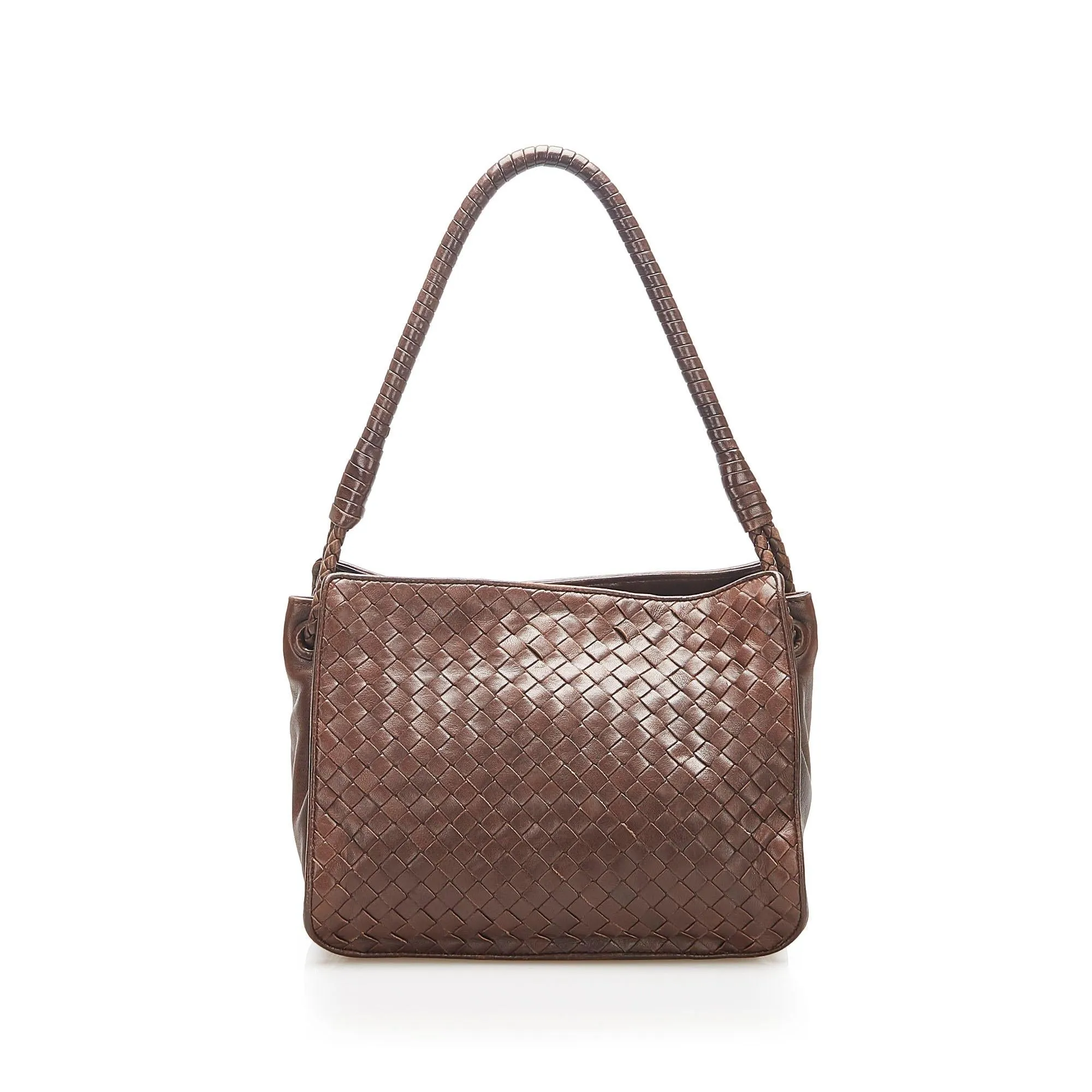 Bottega Veneta Intrecciato Leather Shoulder Bag