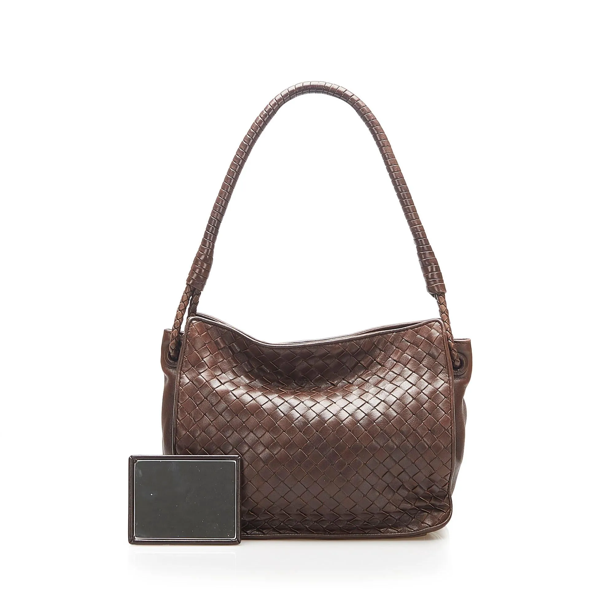 Bottega Veneta Intrecciato Leather Shoulder Bag