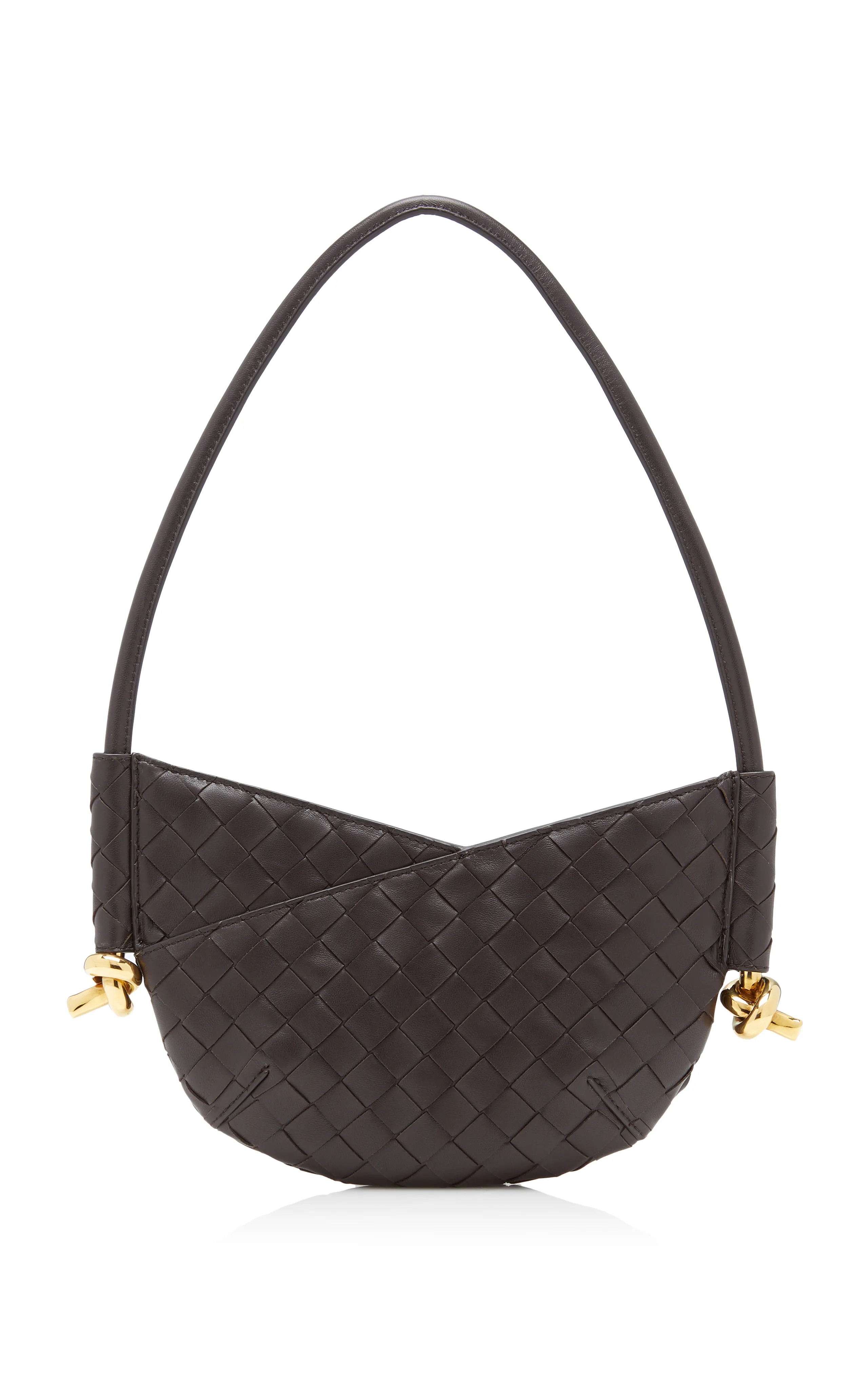 Bottega Veneta Mini Solstice Intrecciato Leather Bag