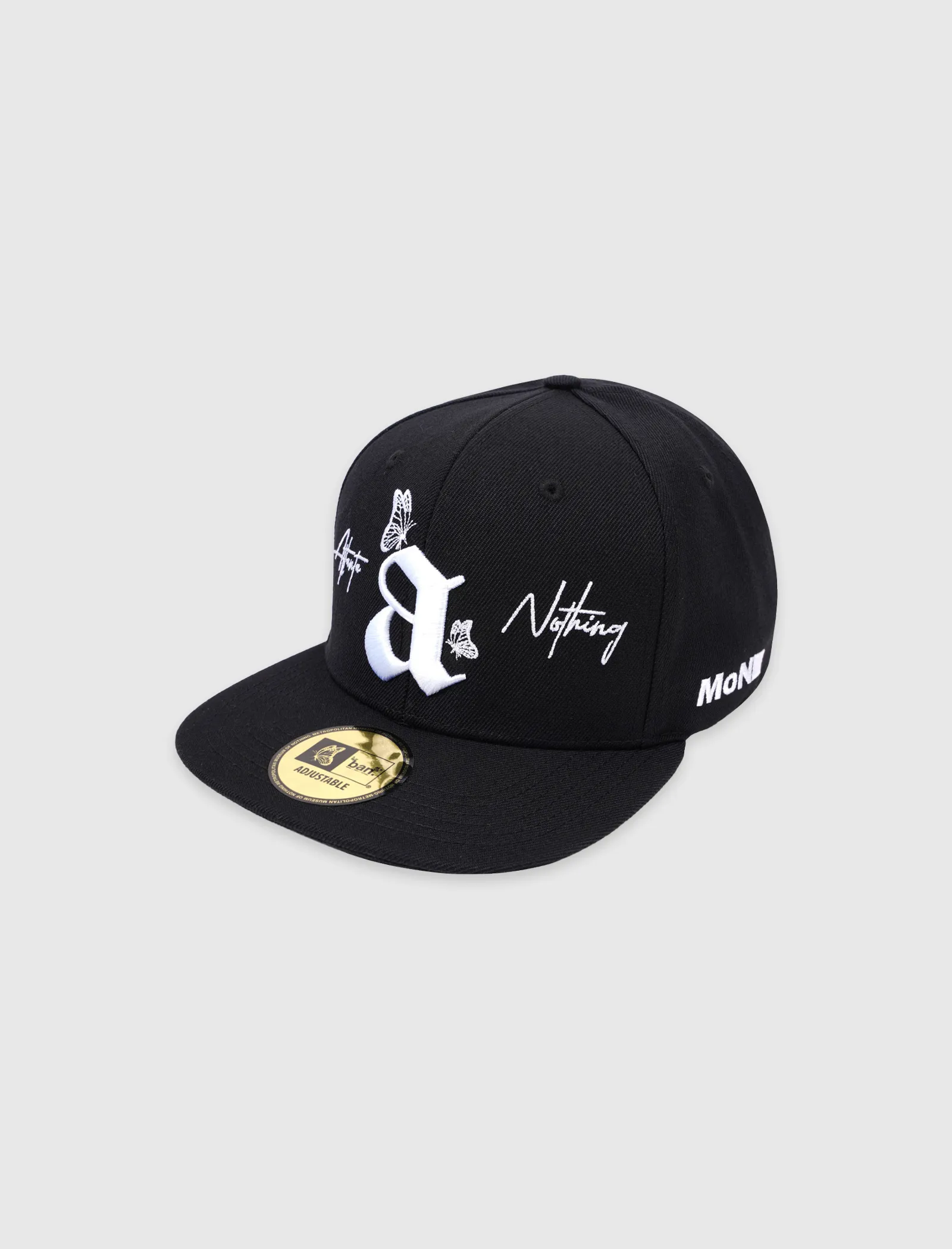 BRAND ABOUT NOTHING ATLANTA EXHIBIT HAT   BLACK