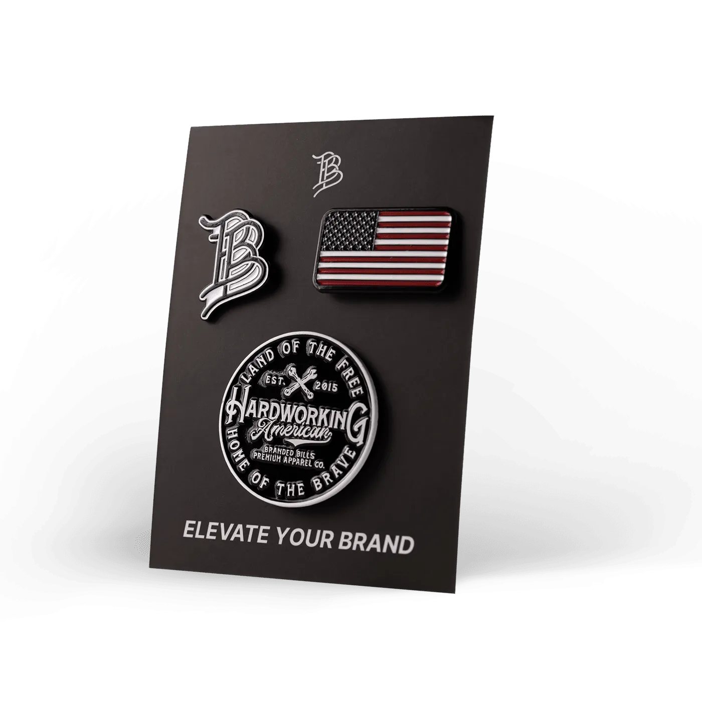 Branded Hat Pin 3-Pack