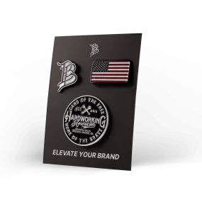 Branded Hat Pin 3-Pack