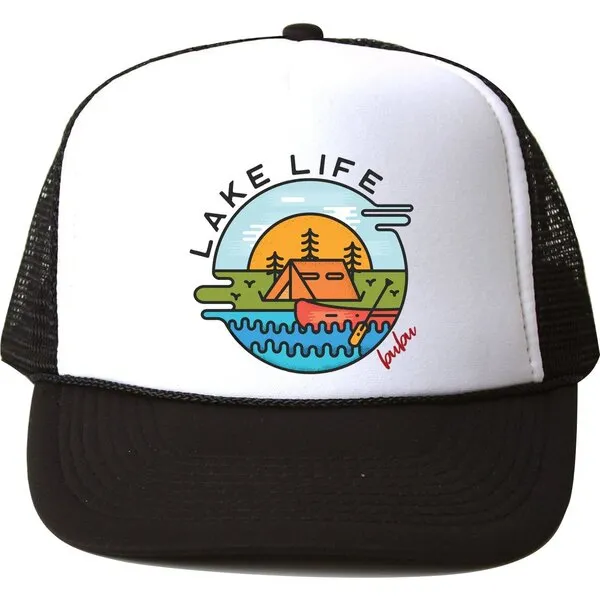 Bubu Lake Life Hat, Black