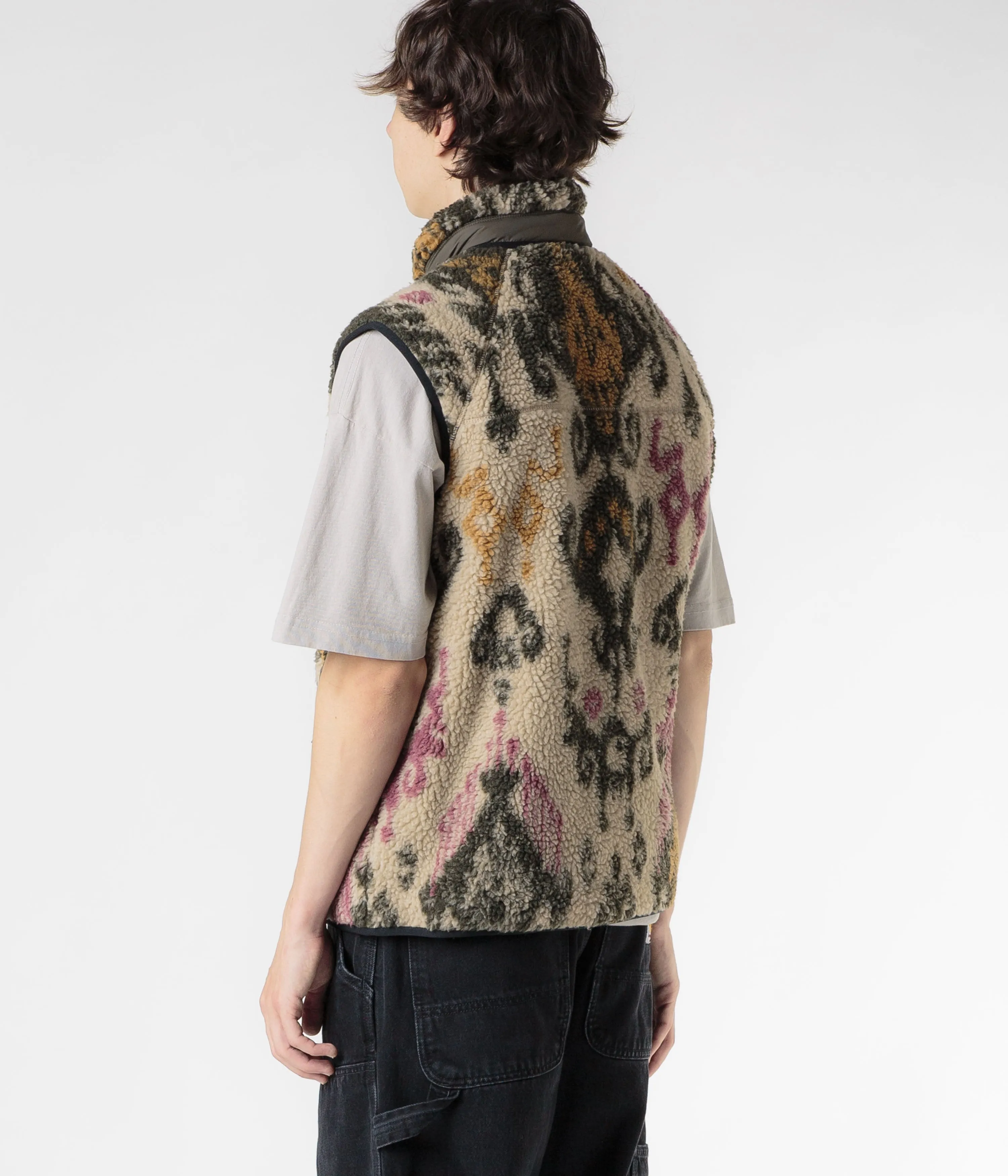 Carhartt Prentis Liner Vest - Baru Jacquard / Wall / Cypress