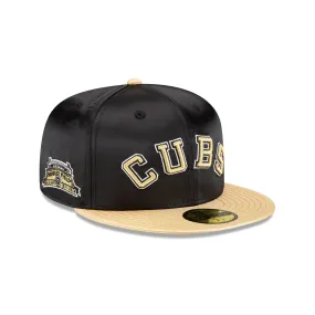 Chicago Cubs Metallic Gold 59FIFTY Fitted Hat