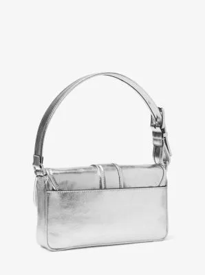 Colby Medium Metallic Leather Shoulder Bag