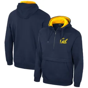 Colosseum Cal Bears Navy Half-Zip Hoodie