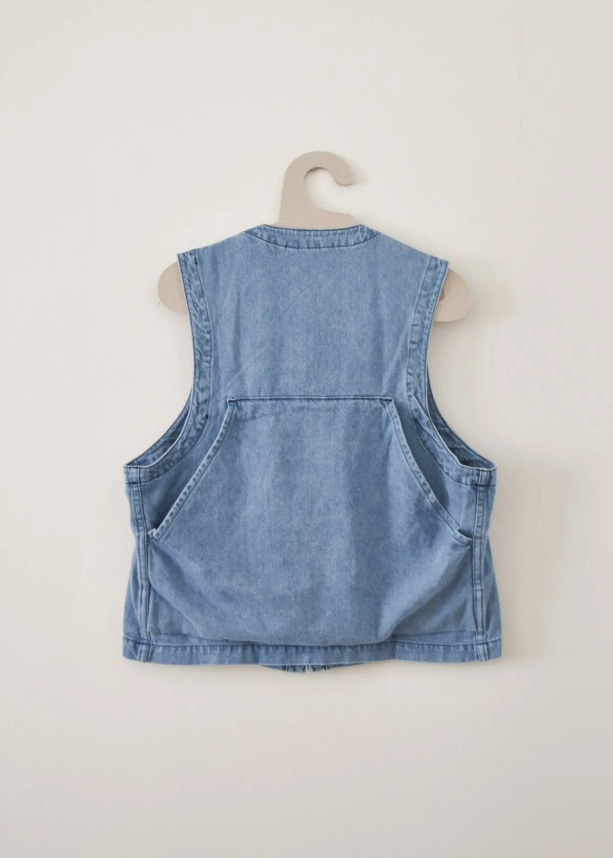 Denim Falcon Vest - Light Wash