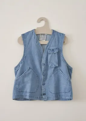 Denim Falcon Vest - Light Wash