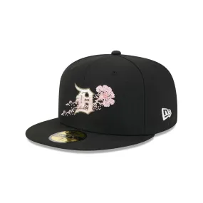 Detroit Tigers Dotted Floral 59FIFTY Fitted Hat