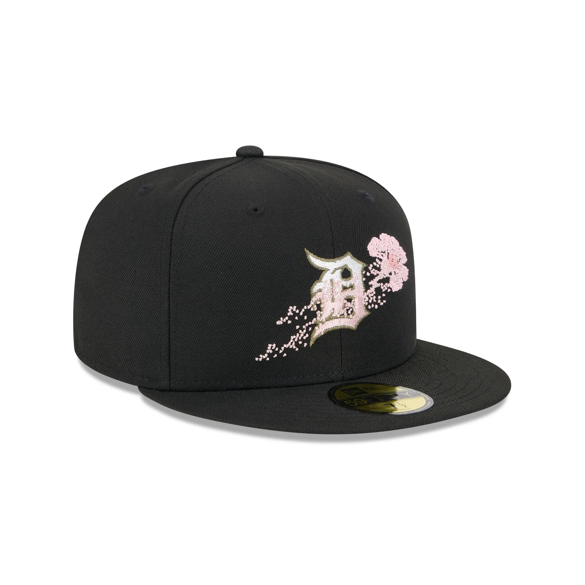 Detroit Tigers Dotted Floral 59FIFTY Fitted Hat