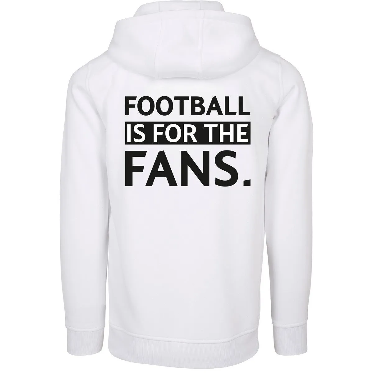 FC Eleven - Football Is For The Fans Hoodie - White