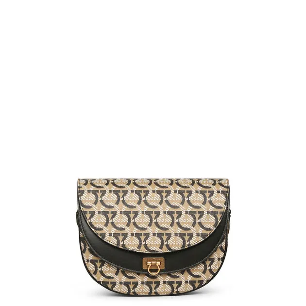 Ferragamo Gancini logo cross body bag