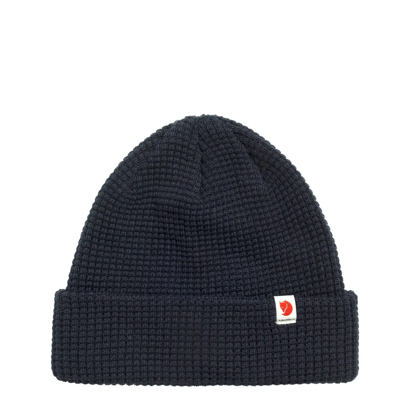 Fjallraven Tab Beanie Hat Dark Navy