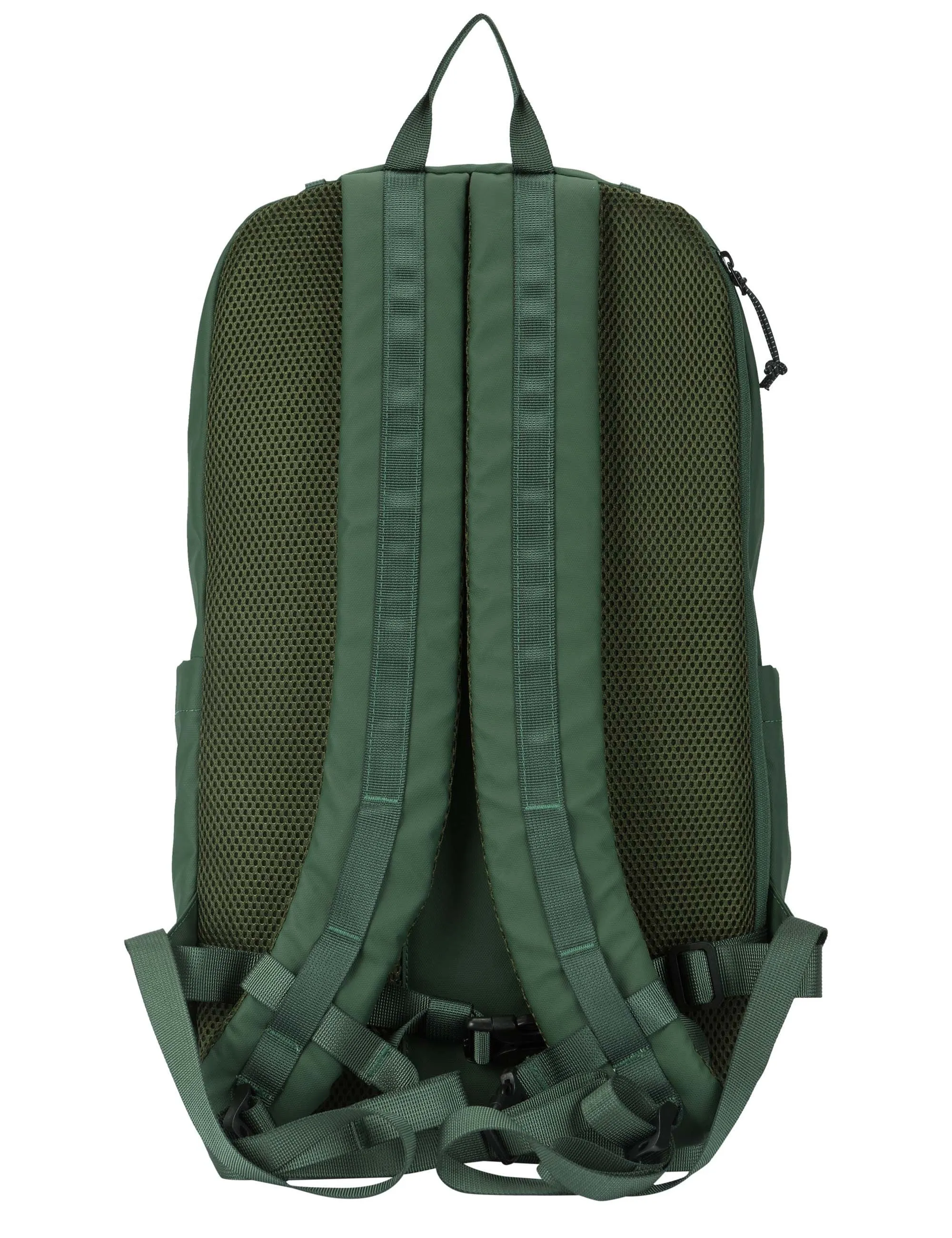 Flap Concealed Side Top Zip Backpack - Green