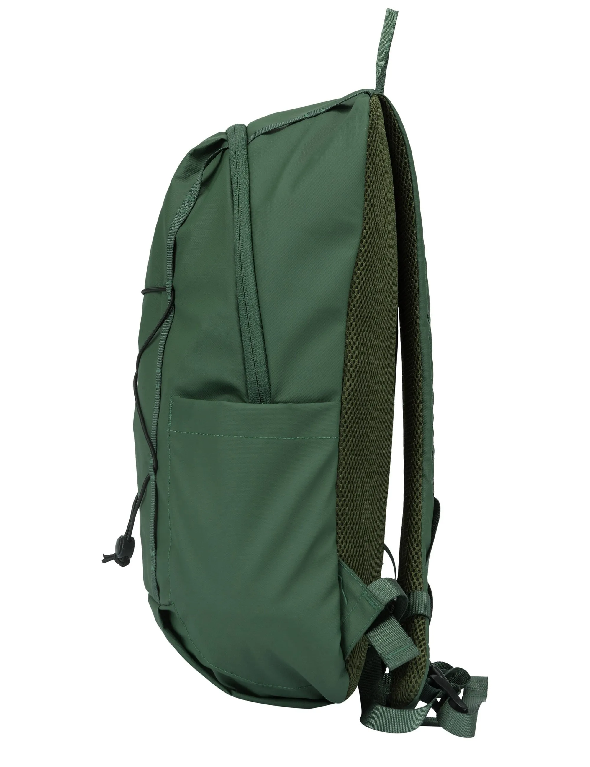 Flap Concealed Side Top Zip Backpack - Green