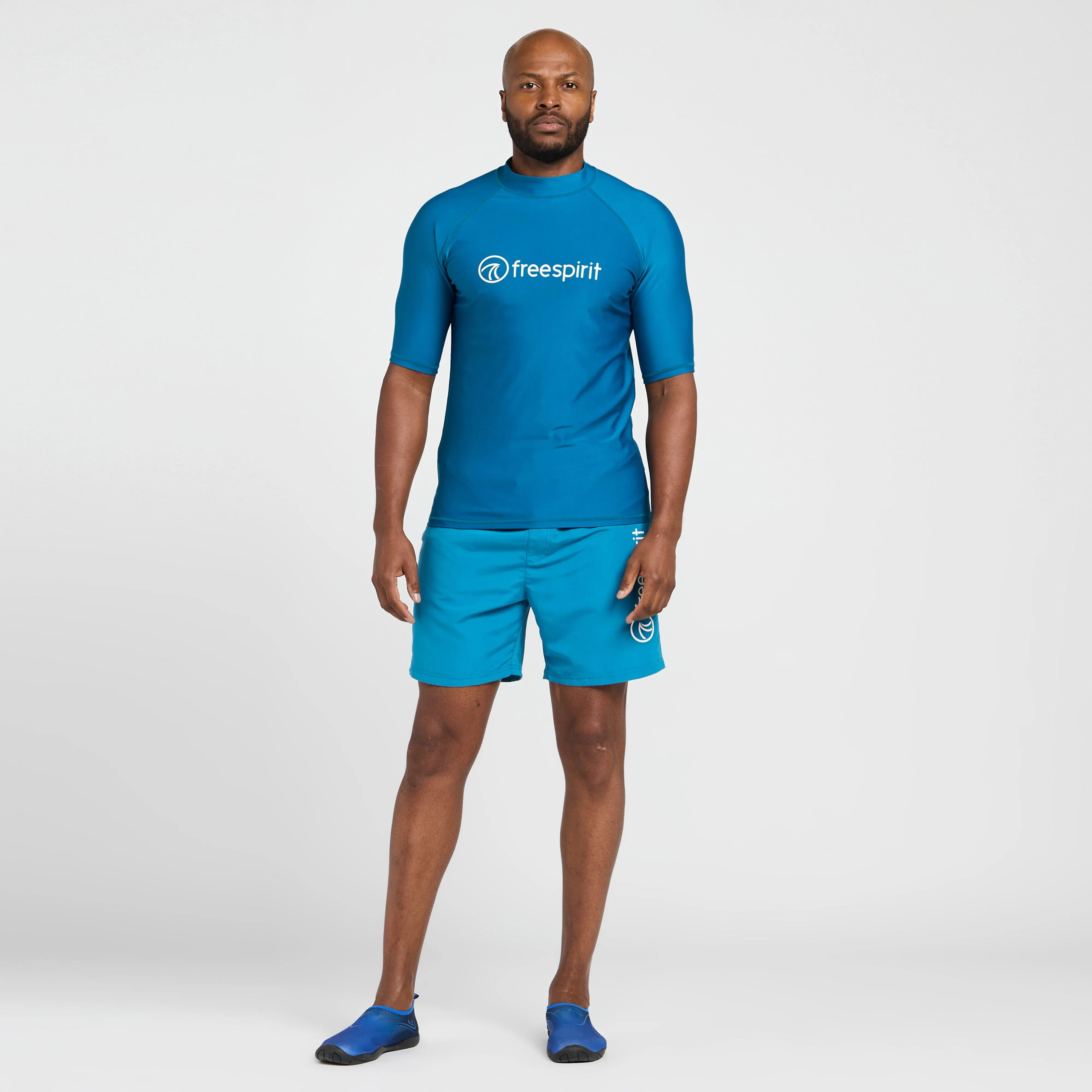 Freespirit Mens Short Sleeve Rash Vest | Ultimate Outdoors