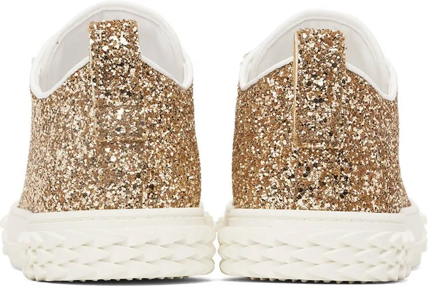 Giuseppe Zanotti Gold Blabber Sneakers