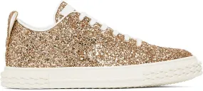 Giuseppe Zanotti Gold Blabber Sneakers