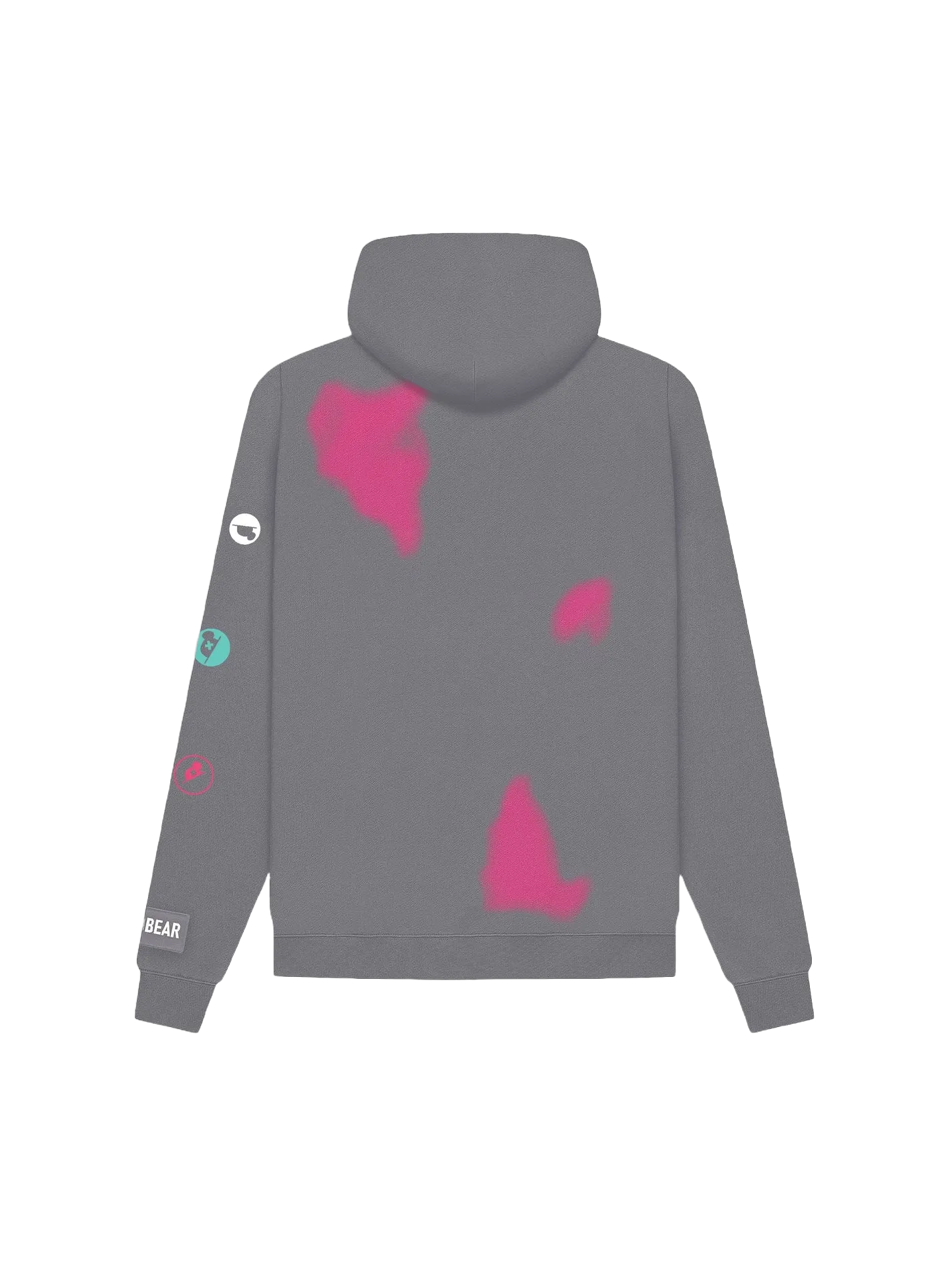 Grey Graphic Hoodie